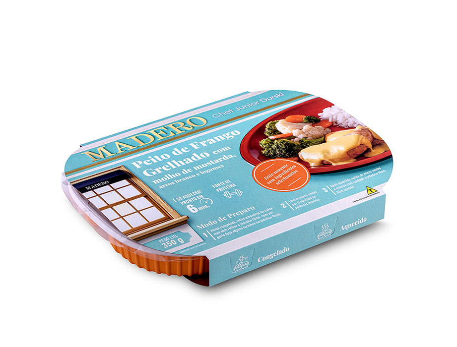 Peito de Frango Grelhado com molho de mostarda